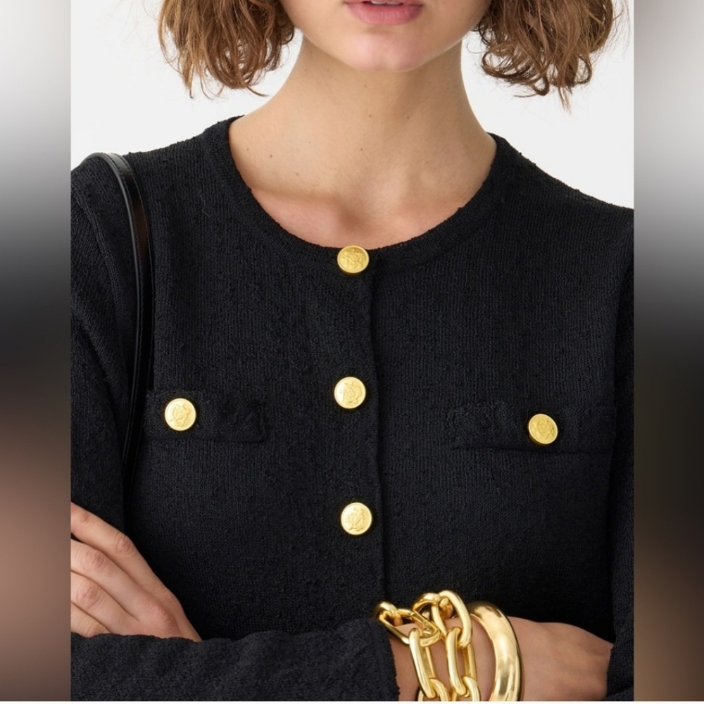 J.Crew Cropped Lady Jacket in Textured Boucle - Picture 2 of 6